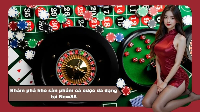 Khám phá kho sản phẩm cá cược đa dạng tại New88