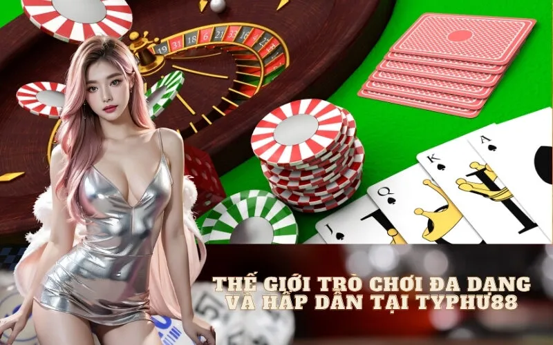 Thế giới Trò chơi Đa dạng và Hấp dẫn tại Typhu88