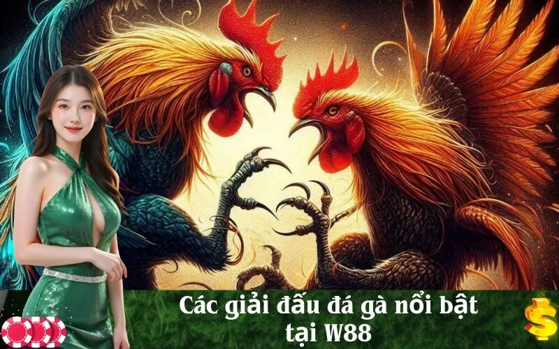 Các giải đấu đá gà nổi bật tại W88