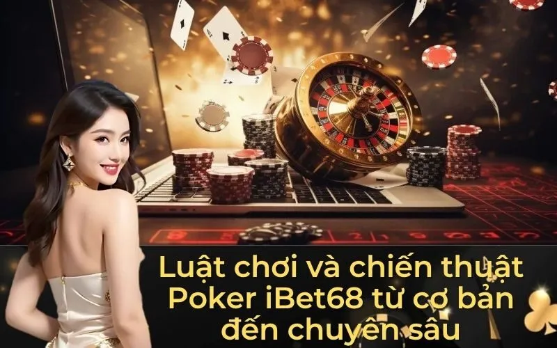 Luật chơi và chiến thuật Poker iBet68 từ cơ bản đến chuyên sâu