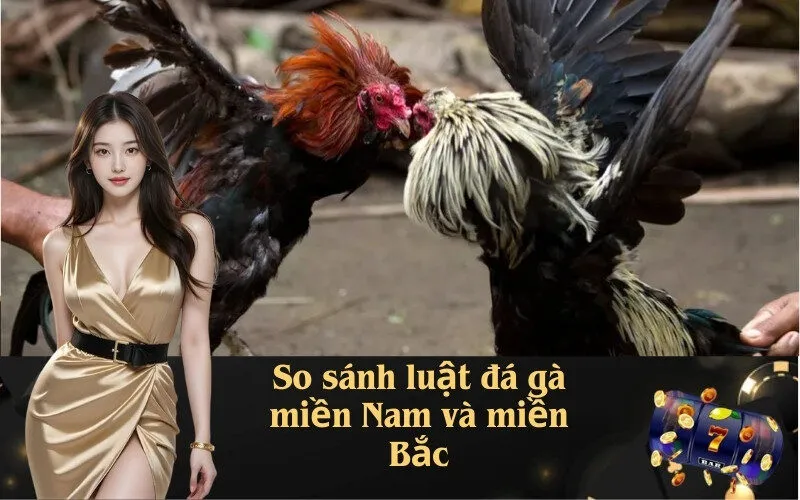 So sánh luật đá gà miền Nam và miền Bắc